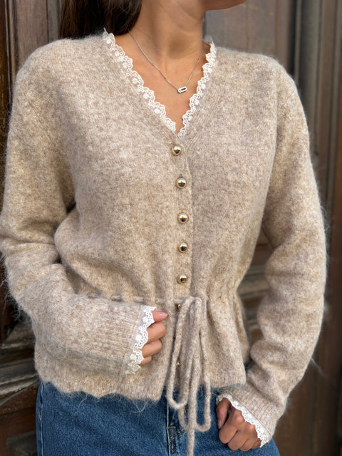 Gilet Mia Beige