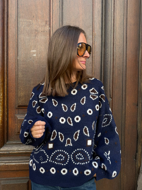 Pull Leonie Bleu