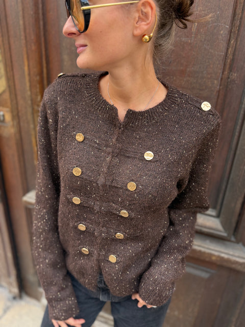 Gilet Lucie Chocolat