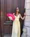 Robe Léa Longue Bohème Jaune