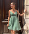 Robe Courte Louna Verte