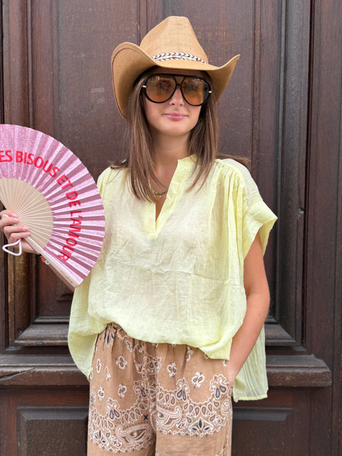 Blouse Gaya Jaune