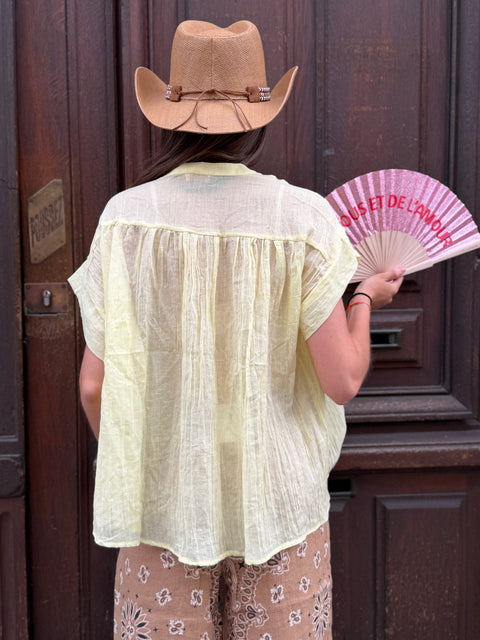 Blouse Gaya Jaune