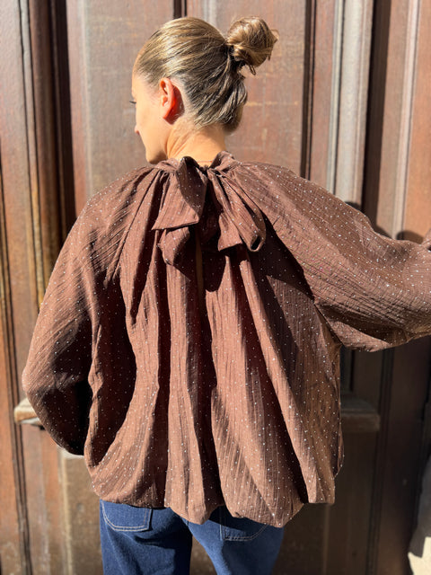 Blouse Marina Chocolat