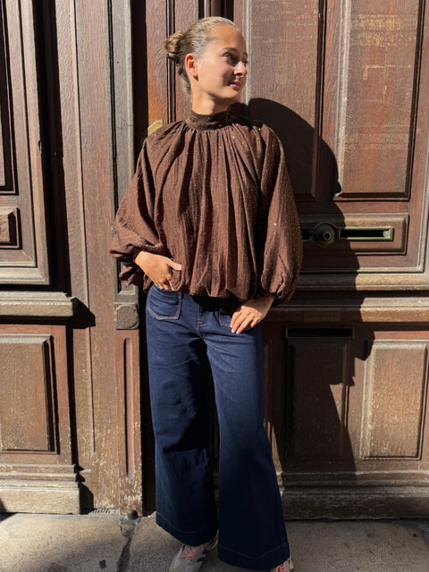 Blouse Marina Chocolat