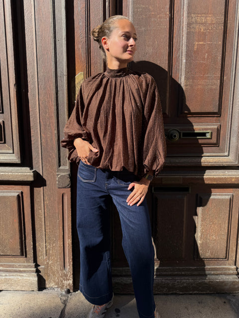Blouse Marina Chocolat