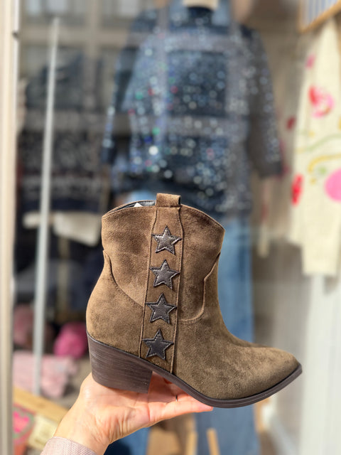 Bottines Santiag Texa Kaki