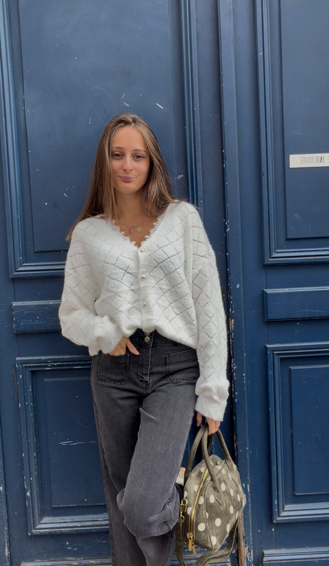 Gilet Lou Blanc