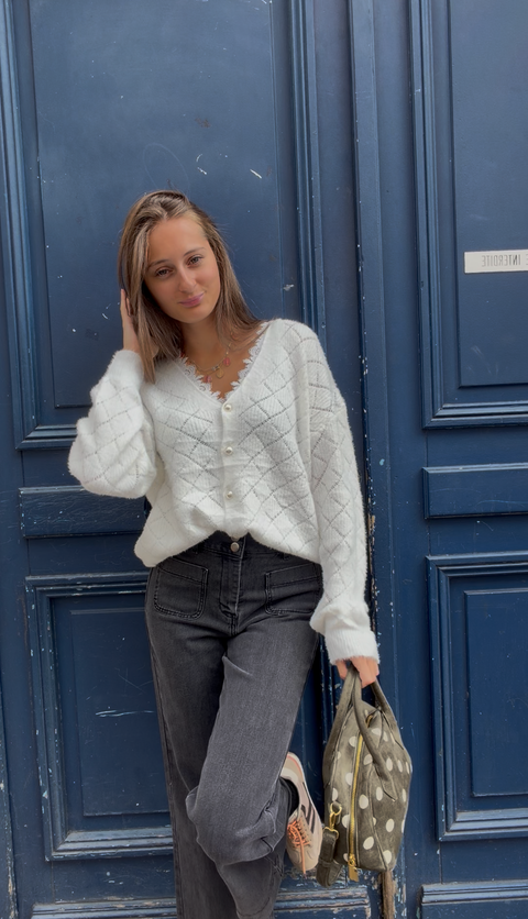 Gilet Lou Blanc