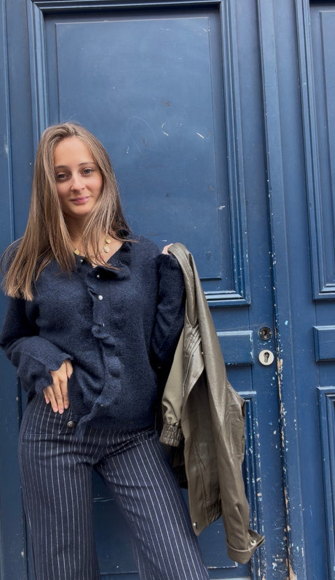Gilet Agathe Bleu Marine