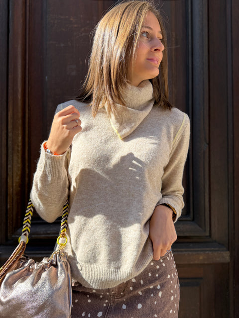 Pull Charly Beige