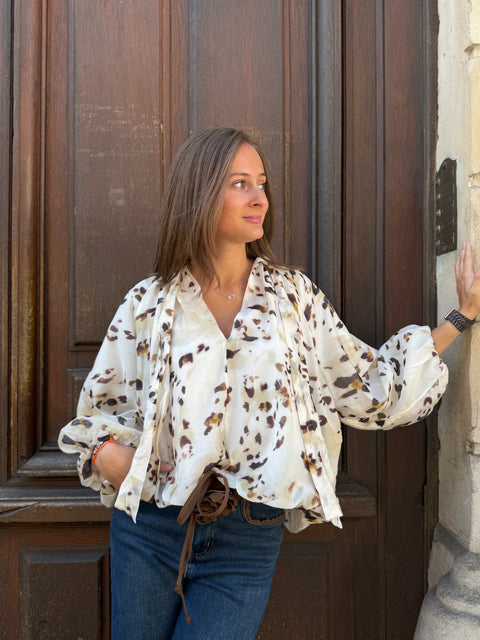 Blouse Marina Léopard