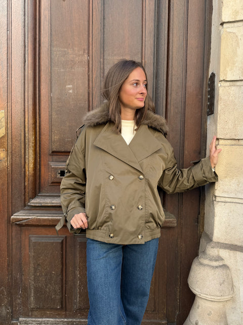 Blouson Clelia kaki