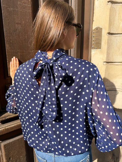 Blouse Romy Bleue