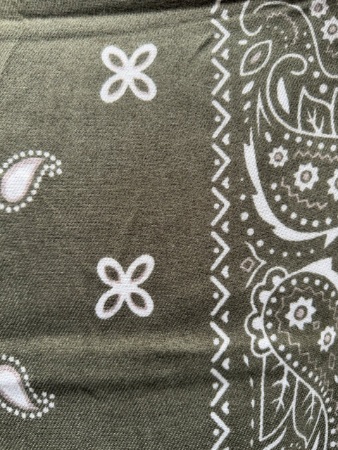 Foulard Bandana Kaki