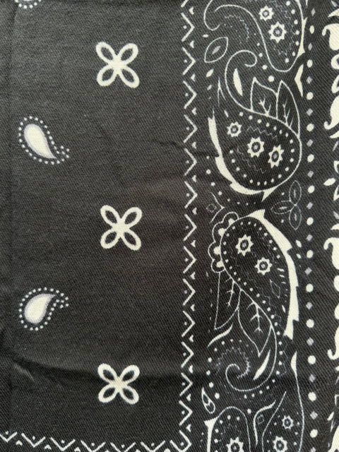 Foulard Bandana Noir
