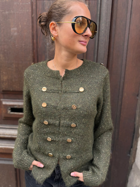 Gilet Lucie Kaki