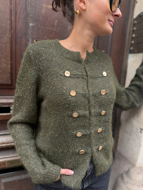 Gilet Lucie Kaki