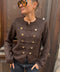 Gilet Lucie Chocolat