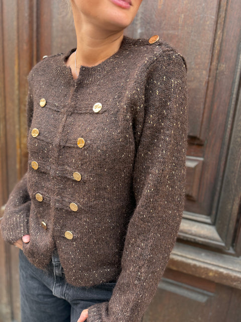 Gilet Lucie Chocolat