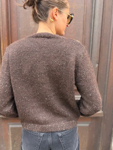 Gilet Lucie Chocolat