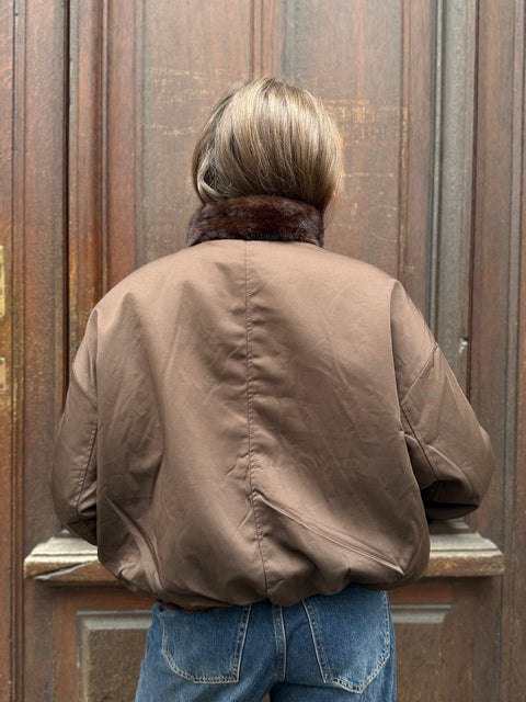 Bombers Roméo Réversible Chocolat