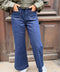 Albane Striped Pink & Red Trousers