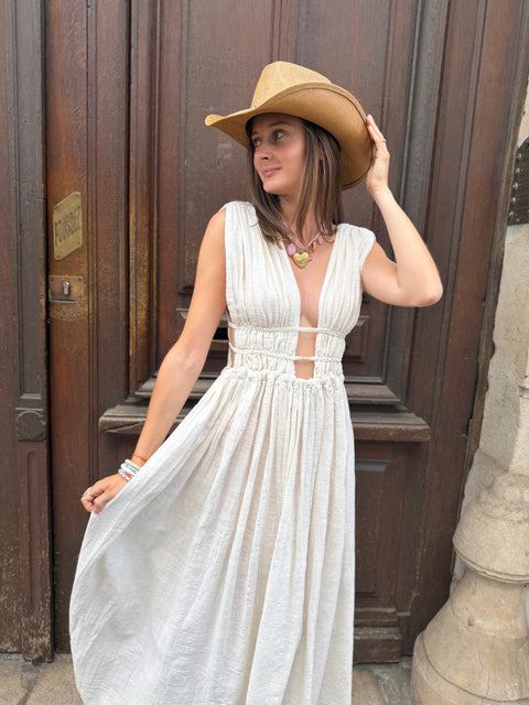 Robe Lia Écru