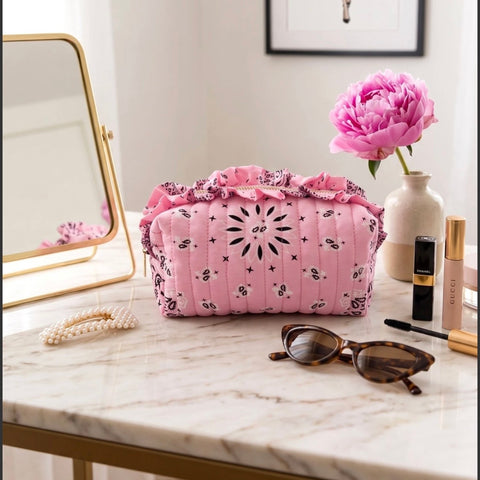 Trousse Bandana Rose