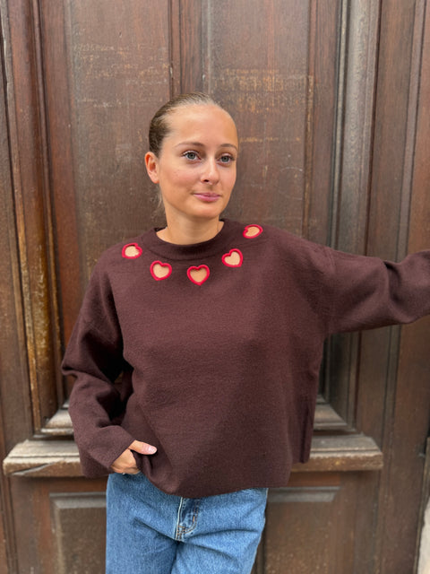 Pull Livia Marron