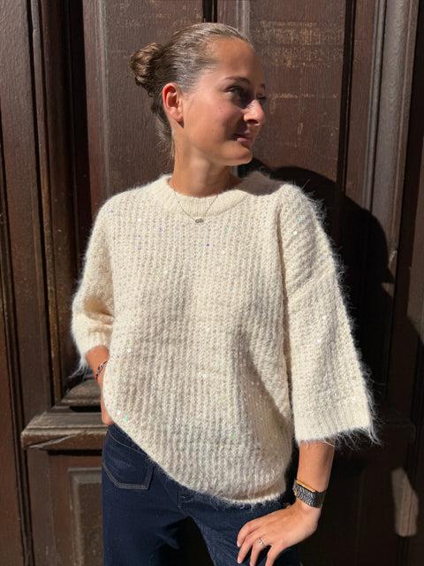 Pull Moha Écru