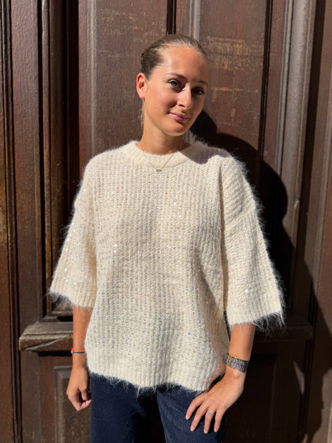 Pull Moha Écru
