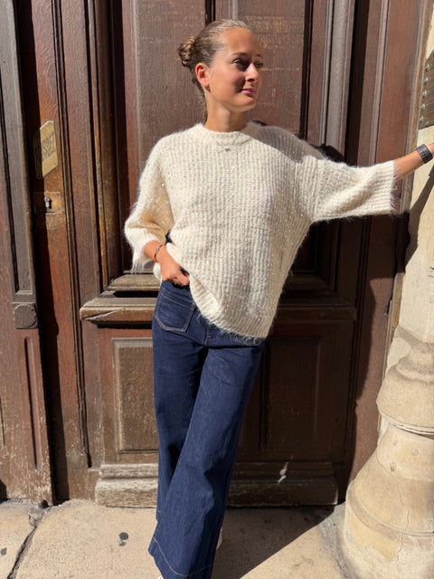 Pull Moha Écru