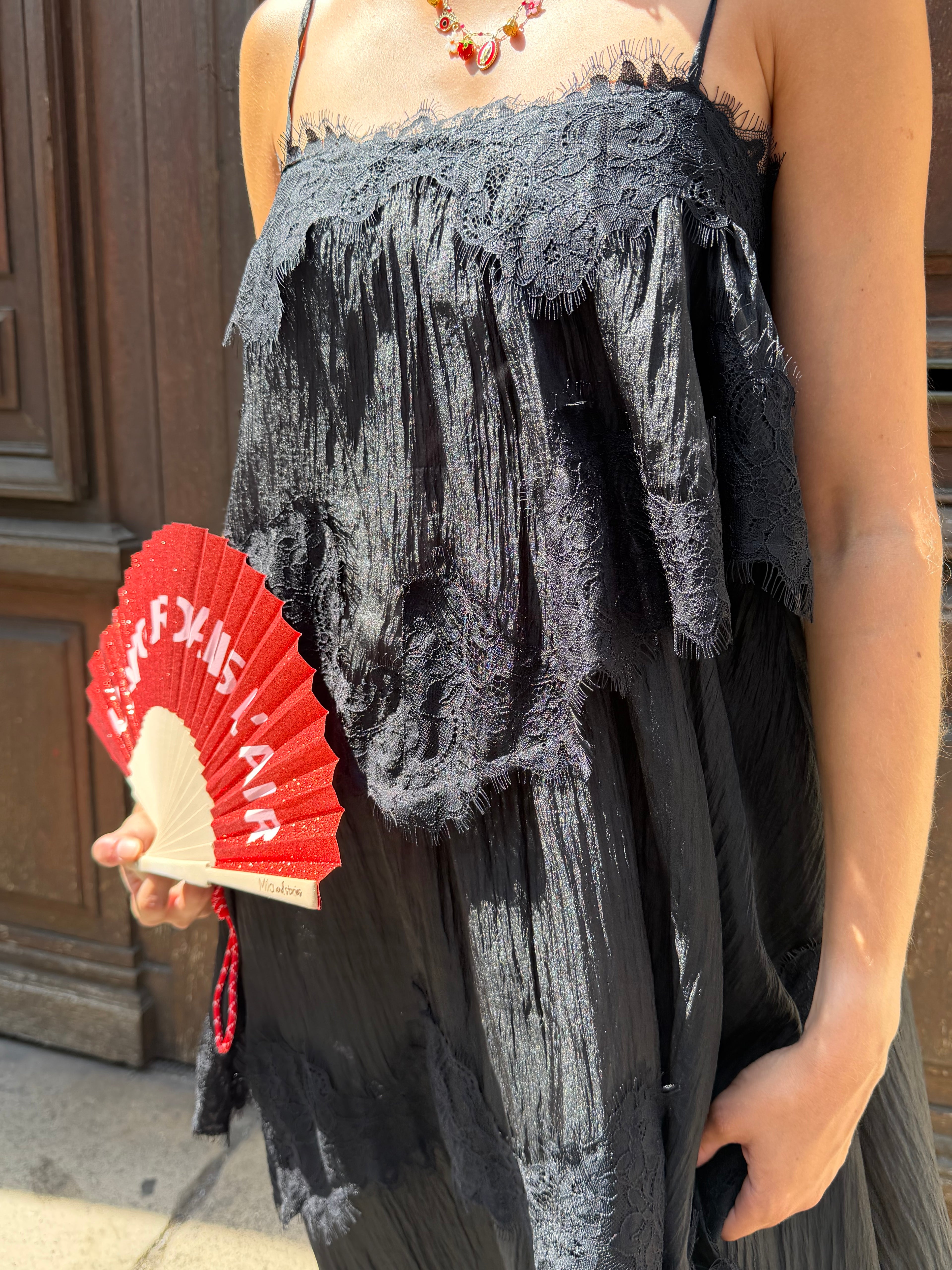 Robe Longue Maya Noire