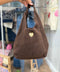 Nina Braided Gold Straw Pouch Bag
