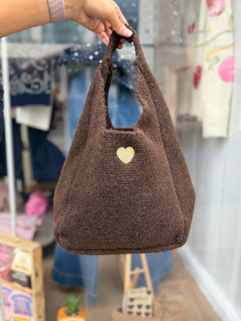 Nina Braided Gold Straw Pouch Bag