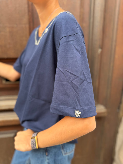 T-Shirt Lalie Bleue