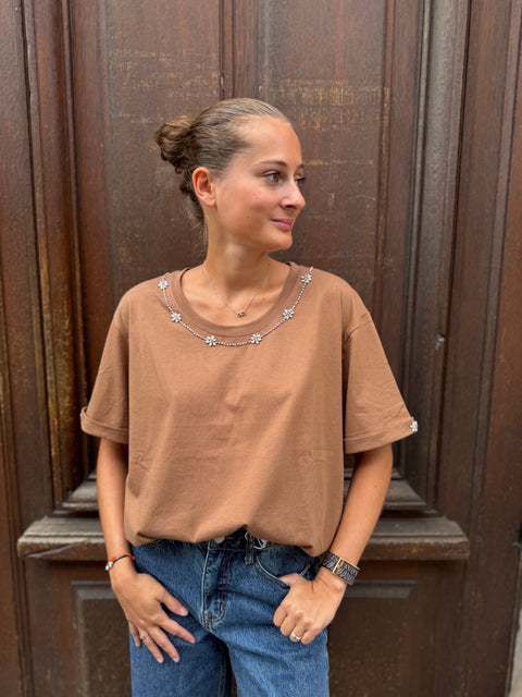 T-Shirt Lalie Marron