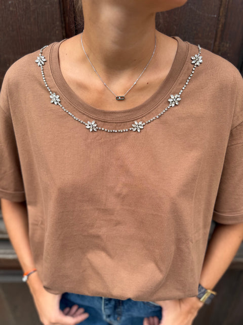 T-Shirt Lalie Marron