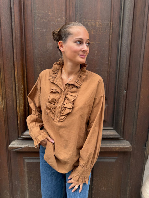 Blouse Clara Camel