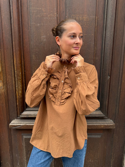 Blouse Clara Camel