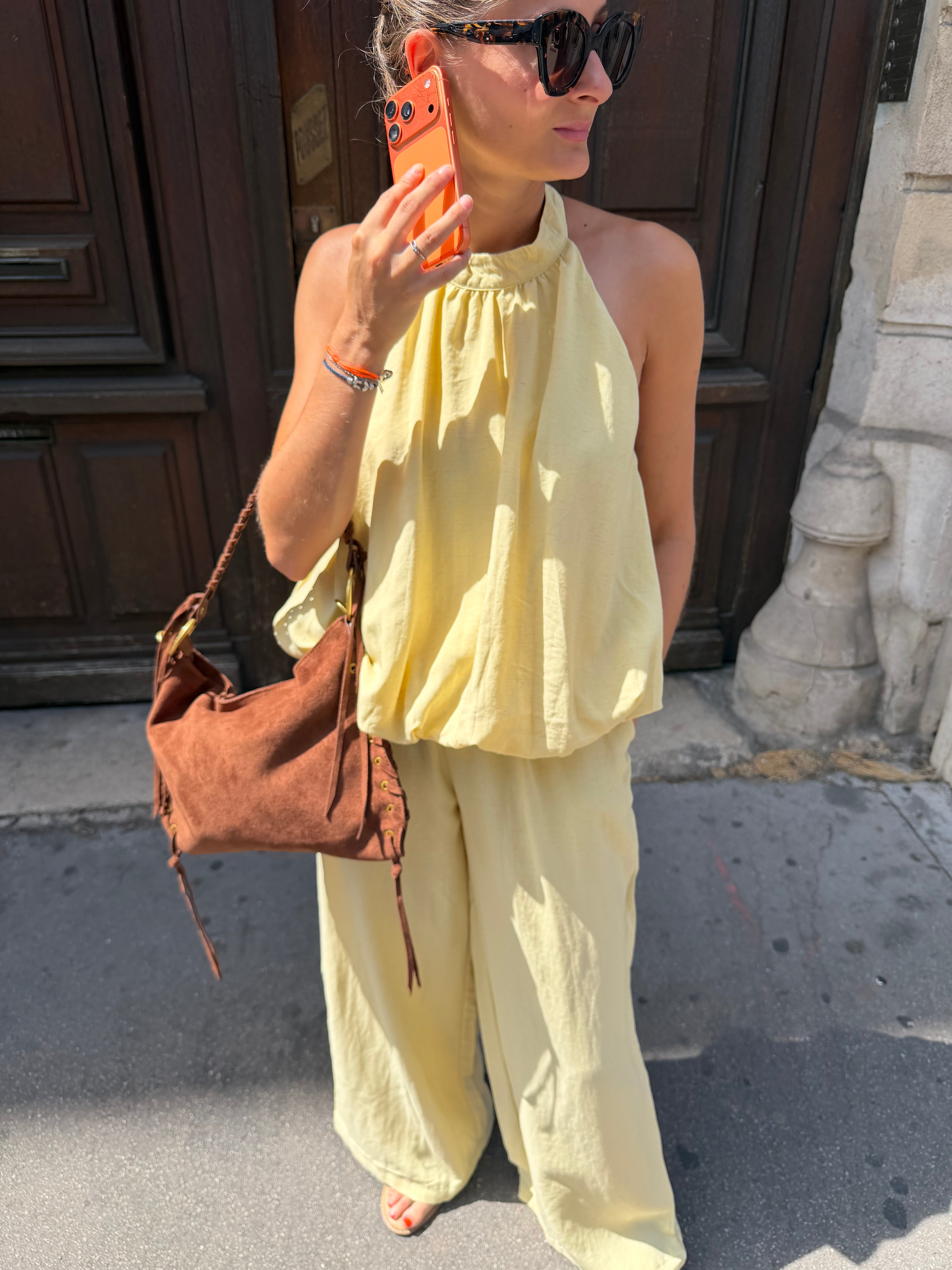 Ensemble Giulia Jaune