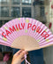 "Hello Summer" Rainbow Fan