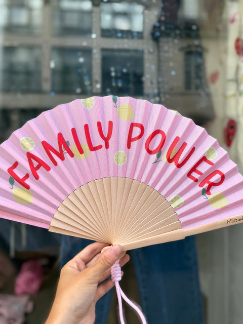 "Hello Summer" Rainbow Fan