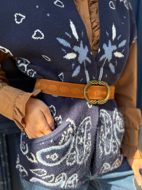 Gilet Béa Bleu