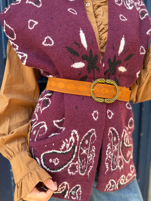Gilet Béa Bordeaux