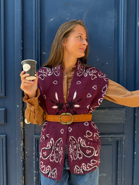 Gilet Béa Bordeaux