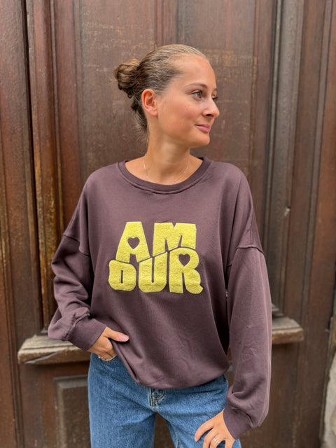 Sweat Mia Marron