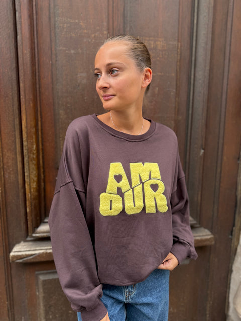 Sweat Mia Marron